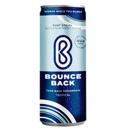 Picture of Bounce Back Tropical  250ml Sugar FREE x12